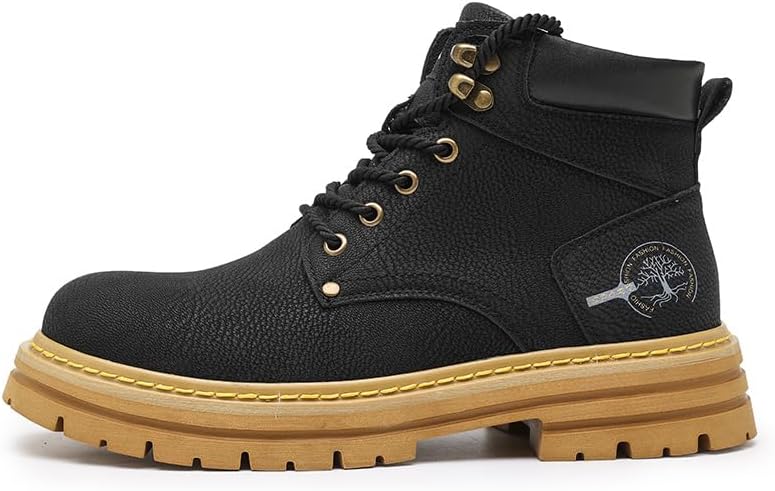 Мужские модные высокие повседневные ботинки на шнуровке, водонепроницаемые туристические ботинки Lhyxu, черный
Мужские модные высокие повседневные ботинки на шнуровке, водонепроницаемые туристические ботинки Lhyxu, черный