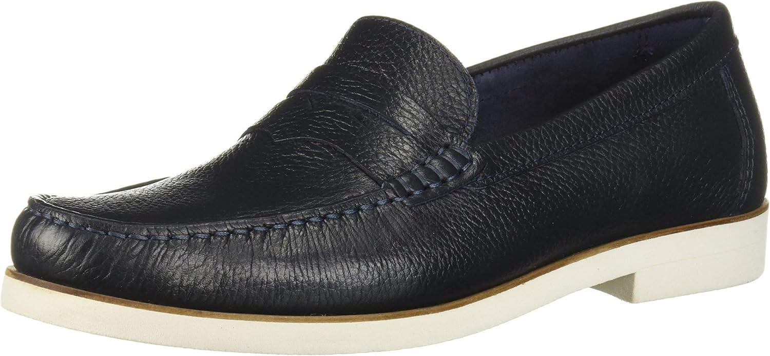 Мужские лоферы Driver Club USA из кожи с Бразилии с резиновой подошвой, темно-синий
Мужские лоферы Driver Club USA из кожи с Бразилии с резиновой подошвой, темно-синий