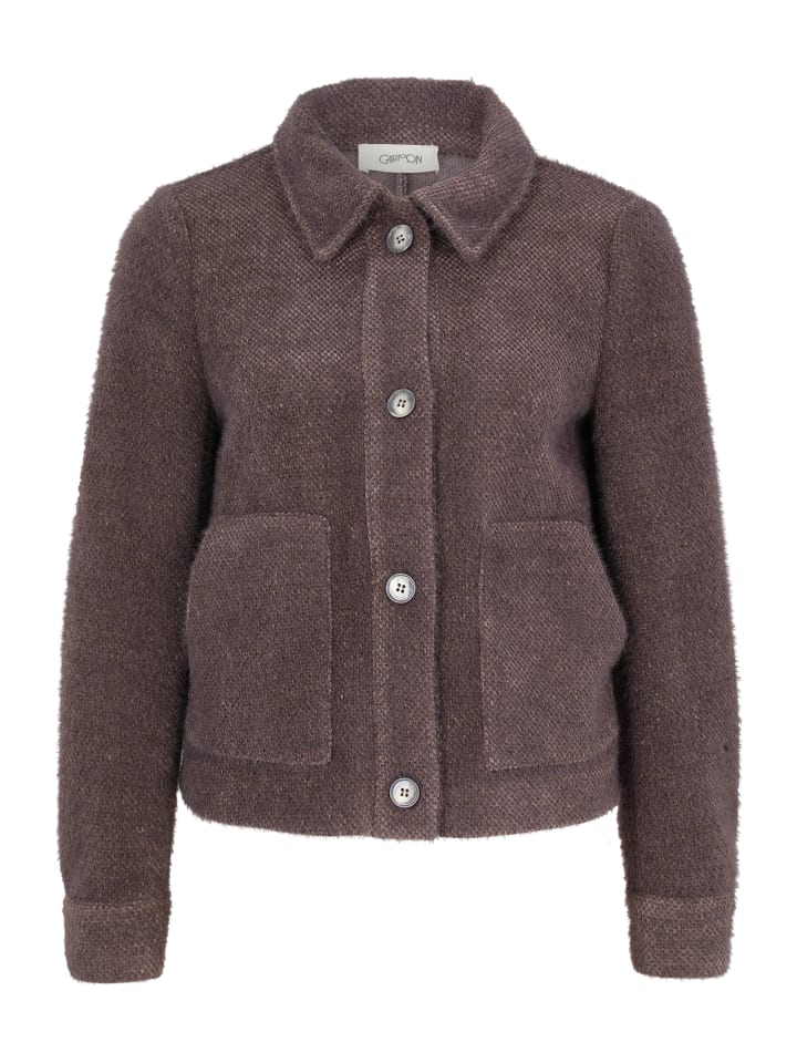 Повседневная куртка с накладными карманами светло-коричневого цвета CARTOON
Повседневная куртка с накладными карманами светло-коричневого цвета CARTOON