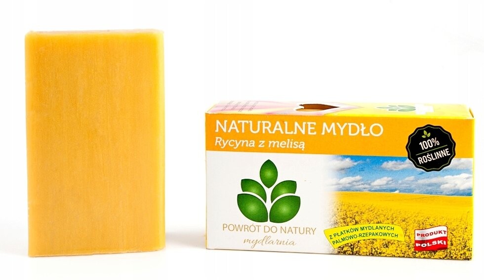 Натуральное увлажняющее касторовое мыло с мелиссой и овощами Powrót Do Natury
Натуральное увлажняющее касторовое мыло с мелиссой и овощами Powrót Do Natury