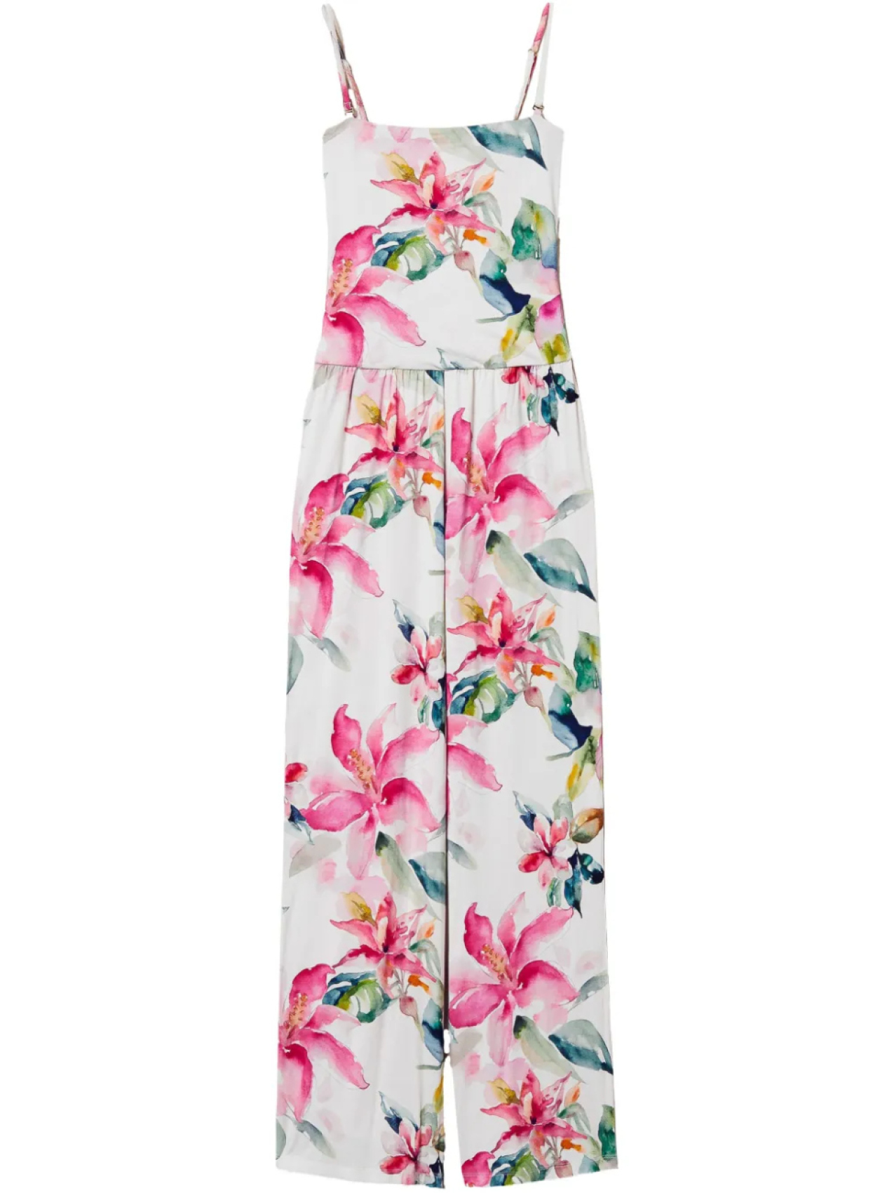 Комбинезон с цветочным принтом TWINSET, белый
Комбинезон с цветочным принтом TWINSET, белый