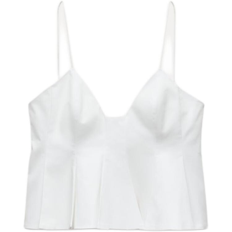 Женская майка серии ZW белого цвета Zara
Женская майка серии ZW белого цвета Zara