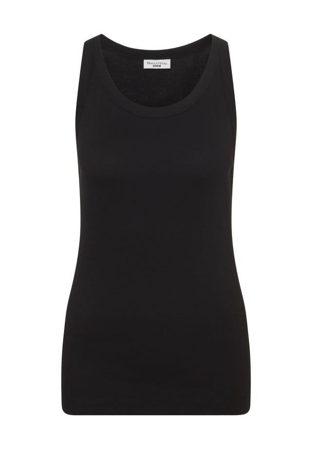 Майка из ребристого трикотажа Marc O'Polo Denim, черный
Майка из ребристого трикотажа Marc O'Polo Denim, черный