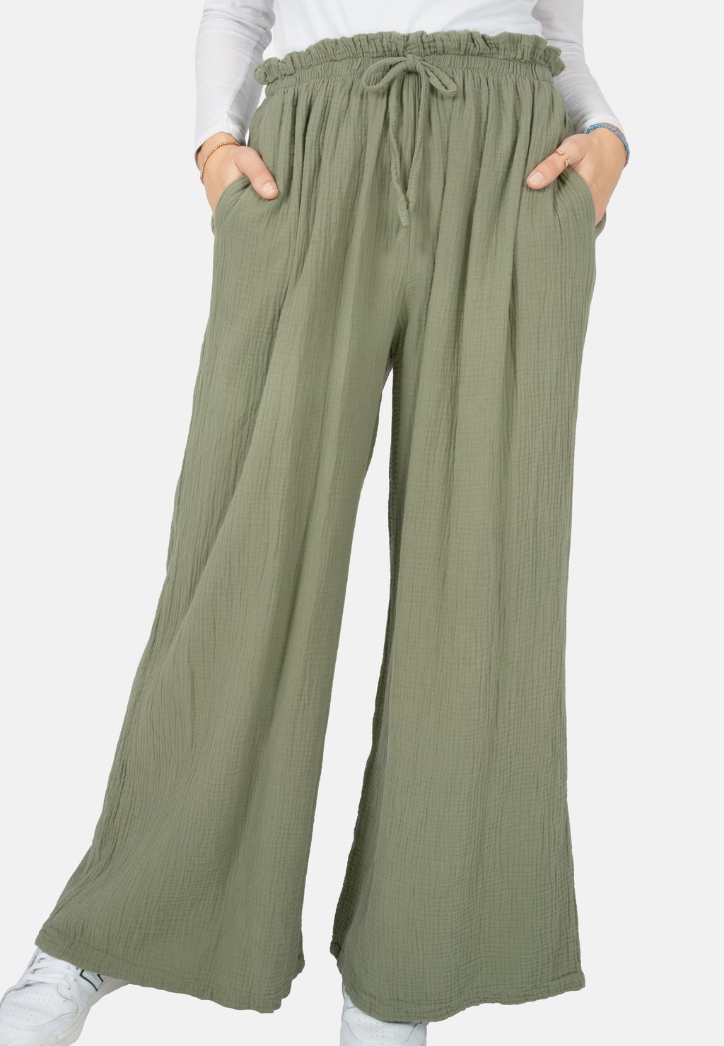 Брюки LISKA MUSSELIN OVERSIZED Seasons of April, хаки
Брюки LISKA MUSSELIN OVERSIZED Seasons of April, хаки