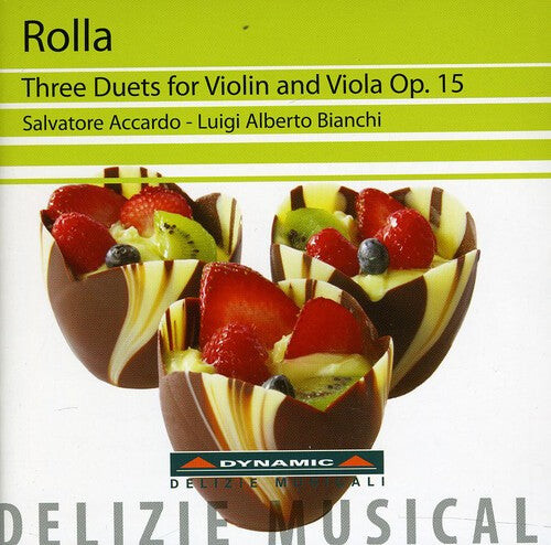 CD диск Rolla / Accardo / Bianchi: Three Duets for Violin & Viola
CD диск Rolla / Accardo / Bianchi: Three Duets for Violin & Viola