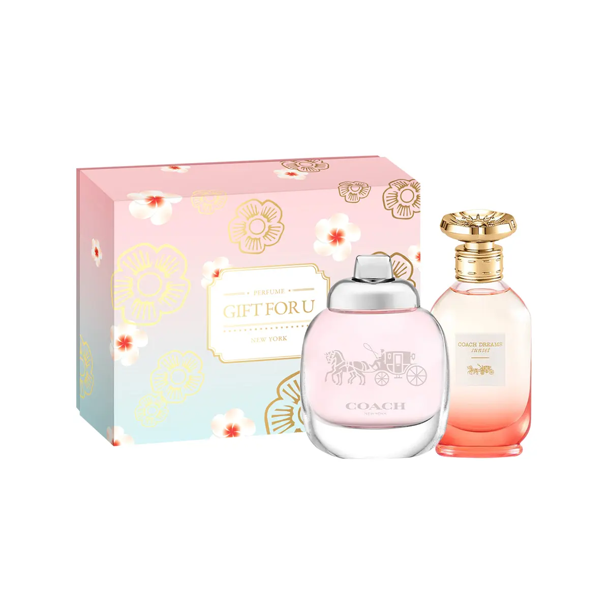 Набор миниатюр духов Chibi для женщин Eau De Parfum 4,5 мл+4,5 мл COACH
Набор миниатюр духов Chibi для женщин Eau De Parfum 4,5 мл+4,5 мл COACH