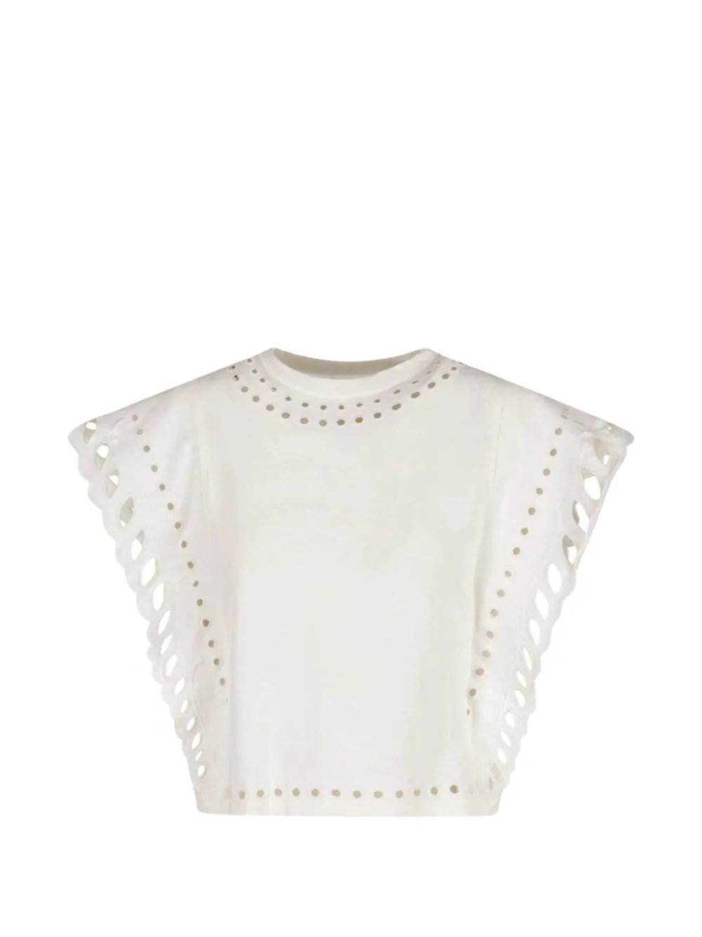 Топ Odyle с круглым вырезом Marant Étoile, белый
Топ Odyle с круглым вырезом Marant Étoile, белый