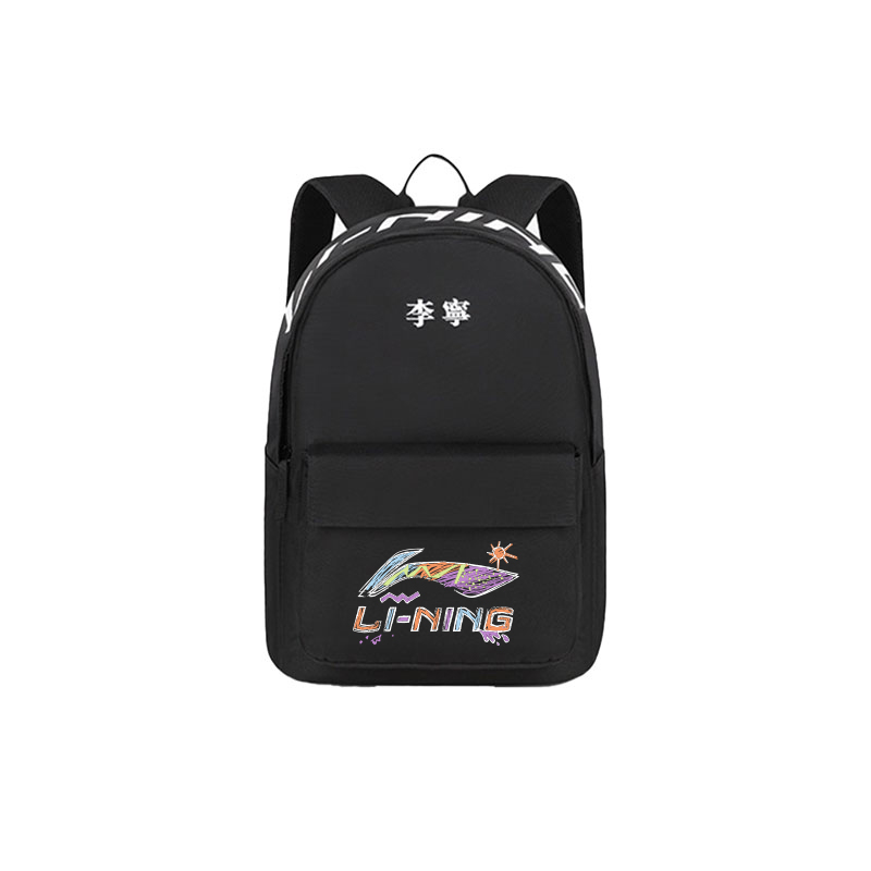 LINING Полиэстеровый рюкзак унисекс черный, Black
LINING Полиэстеровый рюкзак унисекс черный, Black