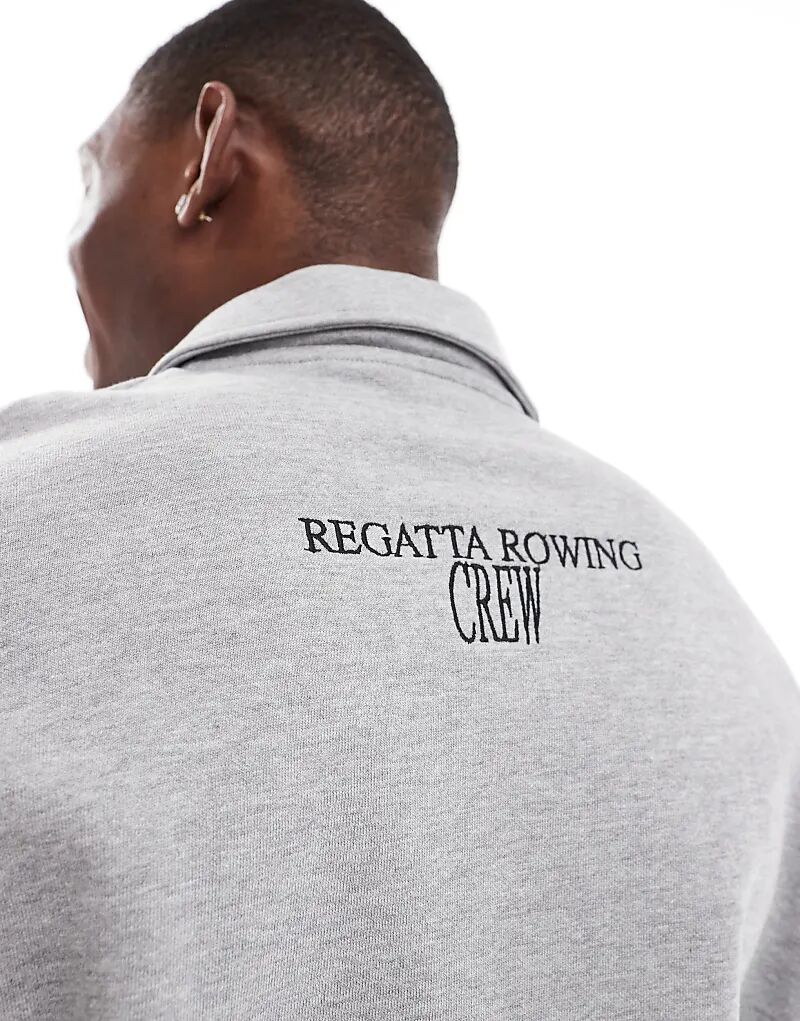 Поло большого размера с вышивкой на спине серого цвета ASOS DESIGN
Поло большого размера с вышивкой на спине серого цвета ASOS DESIGN