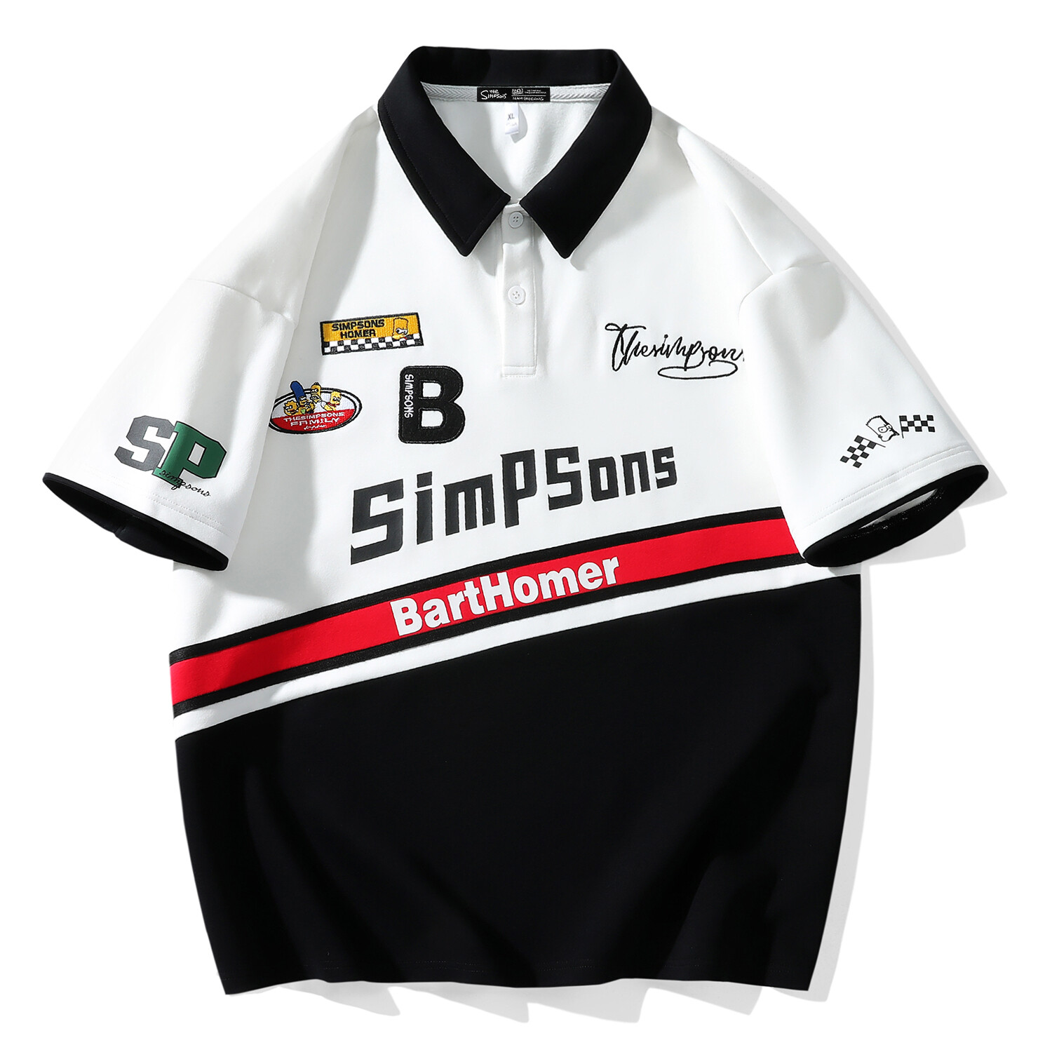 The Simpsons Рубашка-поло унисекс «Симпсоны», Белый
The Simpsons Рубашка-поло унисекс «Симпсоны», Белый