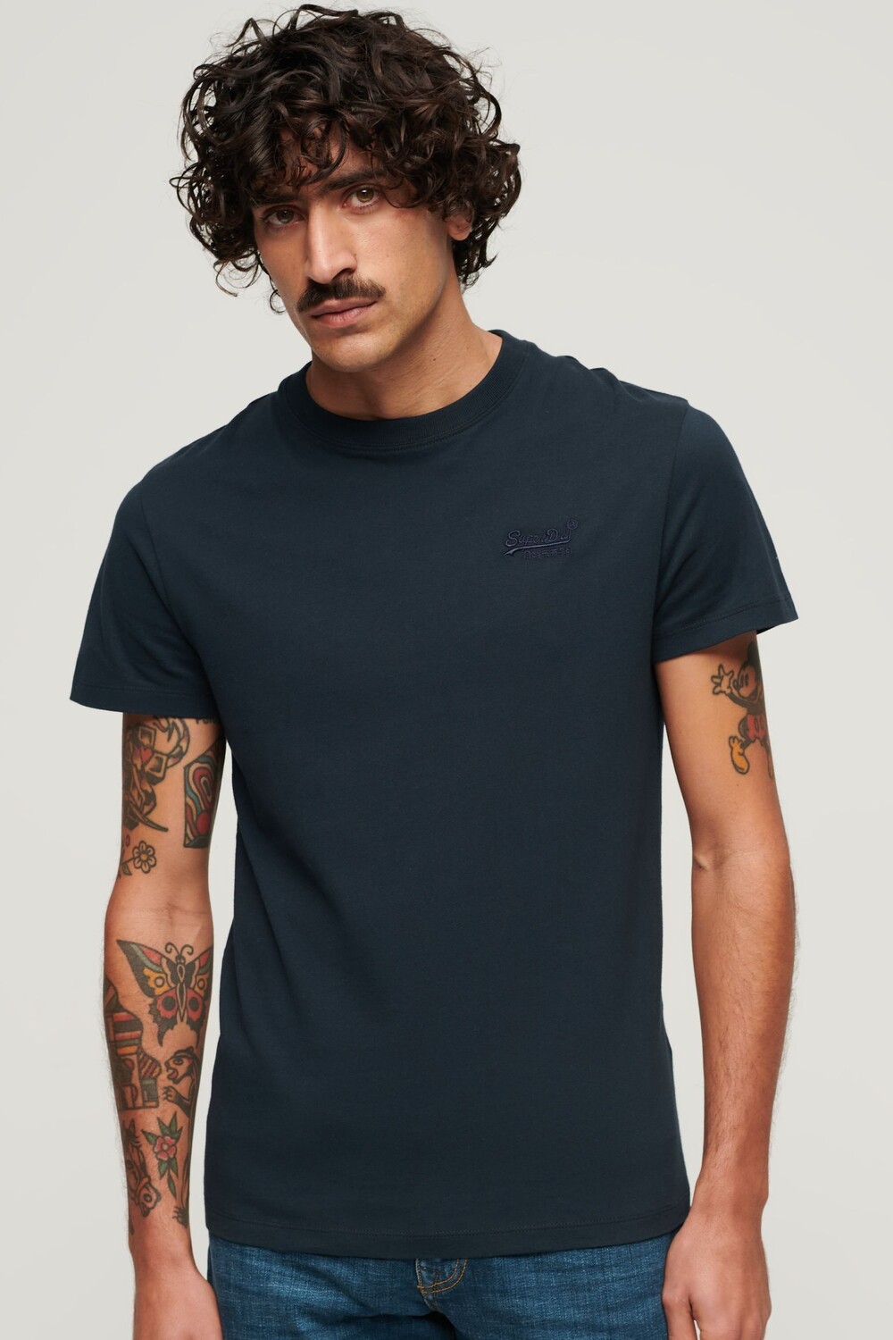 Винтажная вышитая футболка Superdry, синий
Винтажная вышитая футболка Superdry, синий