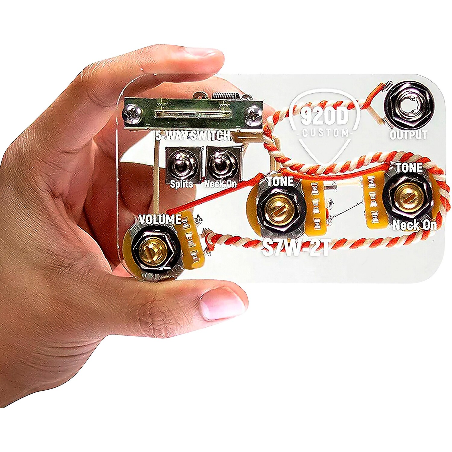 920d Custom Stratocaster, 7-полосный модернизированный жгут проводов с модами с шейным креплением и разделенной катушкой
920d Custom Stratocaster, 7-полосный модернизированный жгут проводов с модами с шейным креплением и разделенной катушкой