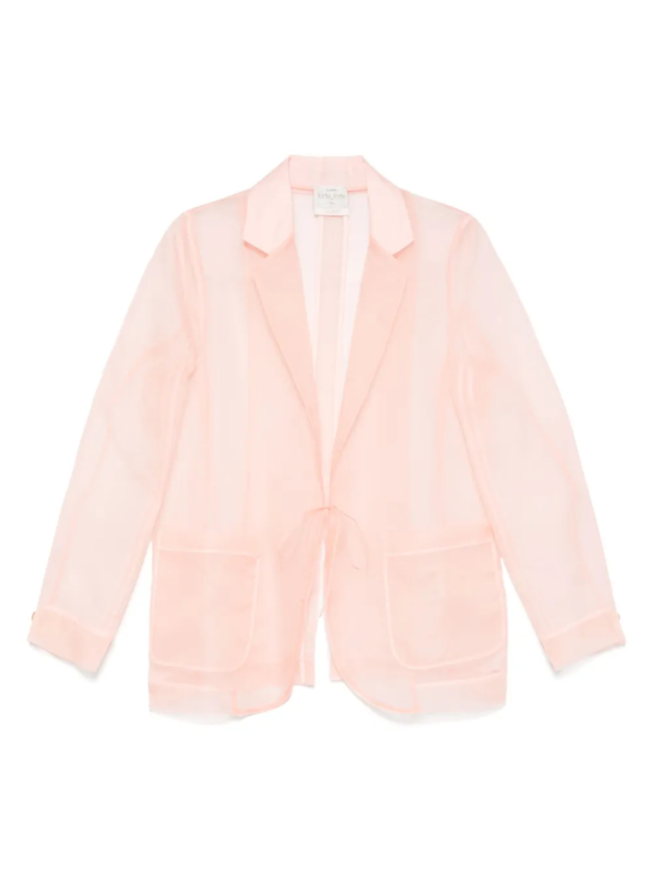 Блейзер из шелковой органзы Forte Forte, розовый
Блейзер из шелковой органзы Forte Forte, розовый