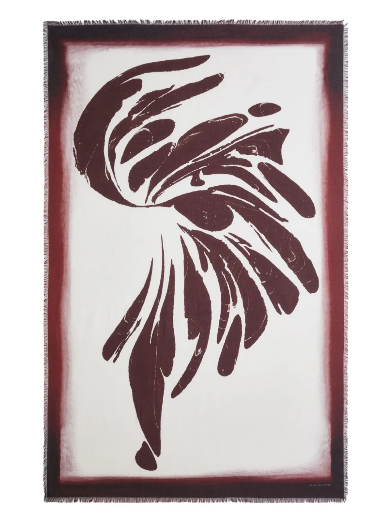 DRIES VAN NOTEN накидка с абстрактным принтом, белый
DRIES VAN NOTEN накидка с абстрактным принтом, белый