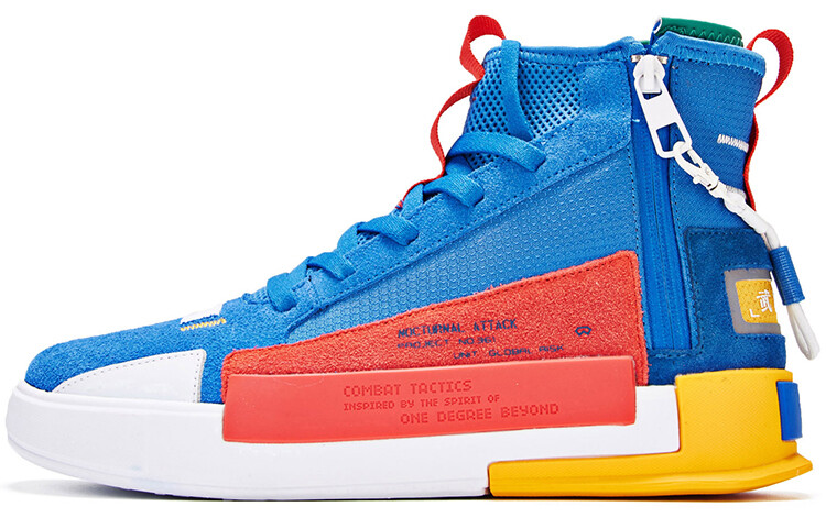 Кеды мужские, обувь для скейтбординга высокая красно-синий 361°
Кеды мужские, обувь для скейтбординга высокая красно-синий 361°