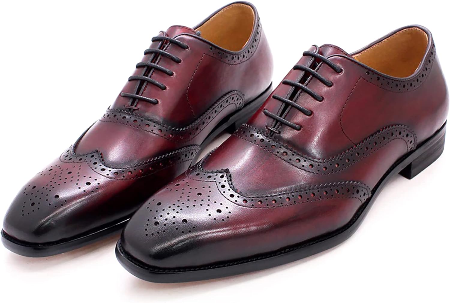 Мужские туфли с шнуровкой Броги Оксфорды Формальные туфли для свадьбы и работы Кожаные дерби Офис, Красные-44 Generic
Мужские туфли с шнуровкой Броги Оксфорды Формальные туфли для свадьбы и работы Кожаные дерби Офис, Красные-44 Generic