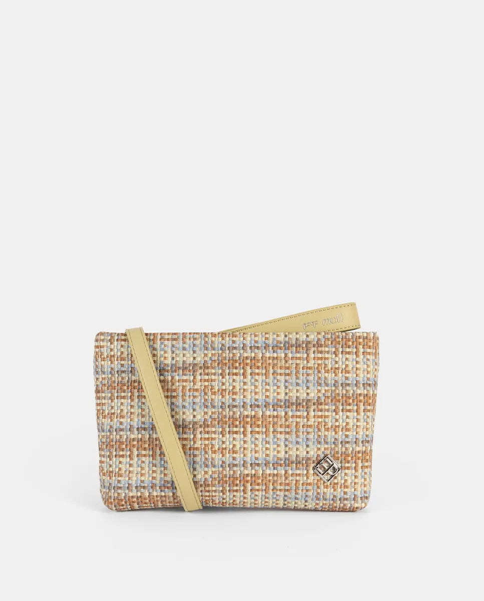 Клатч с отделкой под рафию Pepe Moll, светло-зеленый
Клатч с отделкой под рафию Pepe Moll, светло-зеленый