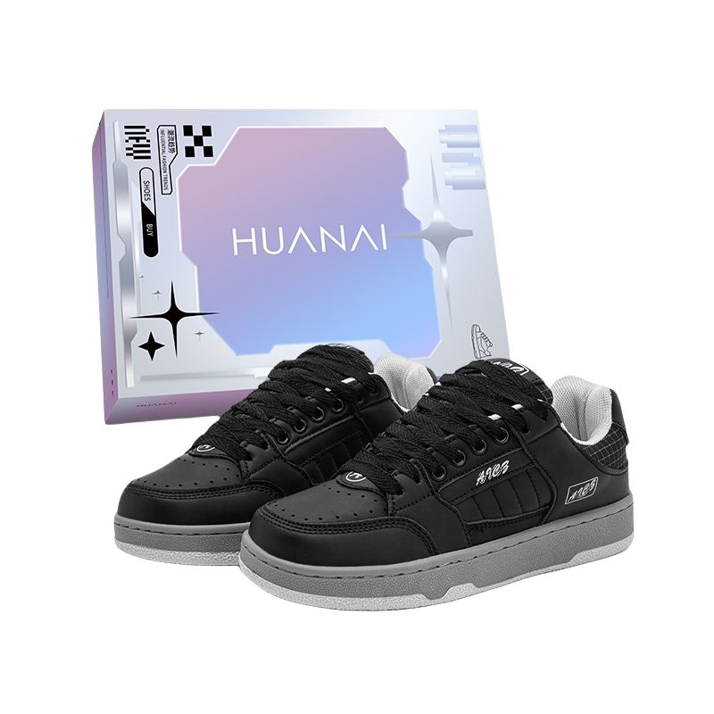 HUANAI Скользоустойчивые, износостойкие, легкие низкие скейтерские кроссовки унисекс - черные, цвет Black
HUANAI Скользоустойчивые, износостойкие, легкие низкие скейтерские кроссовки унисекс - черные, цвет Black