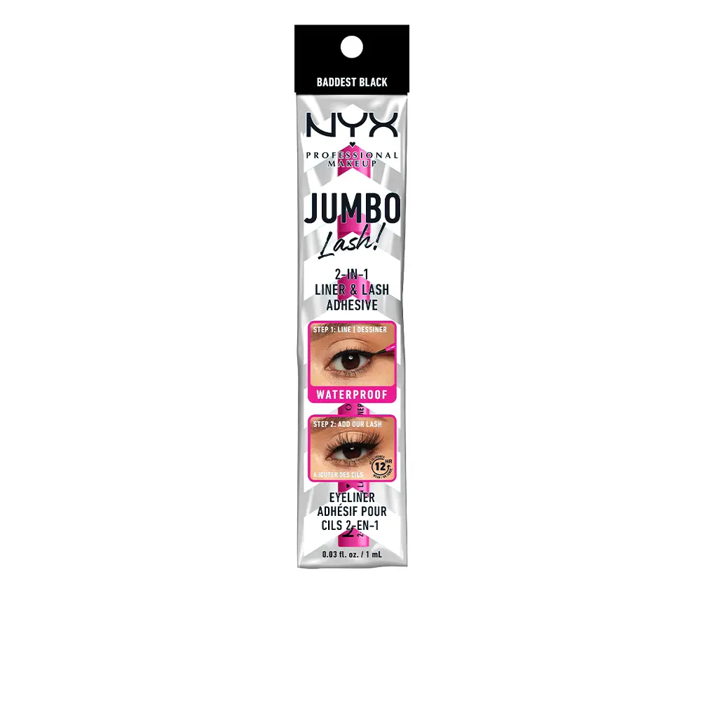 Карандаш для глаз Jumbo 2In1 Eyeliner And False Eyelash Adhesive Nyx Professional Make Up, 8 гр
Карандаш для глаз Jumbo 2In1 Eyeliner And False Eyelash Adhesive Nyx Professional Make Up, 8 гр