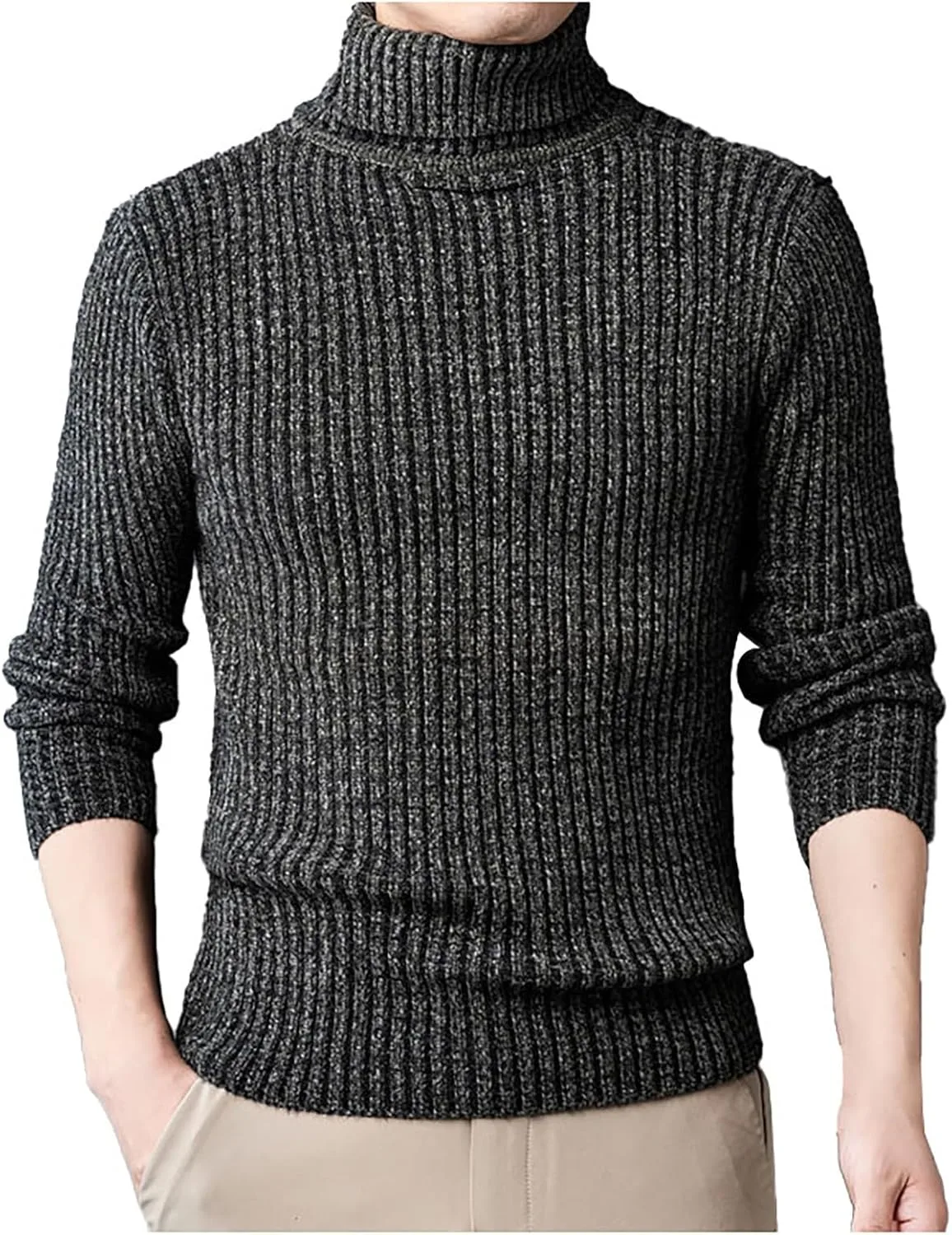 Мужской водолазка толстая теплая вязаная с длинным рукавом
Мужской водолазка толстая теплая вязаная с длинным рукавом