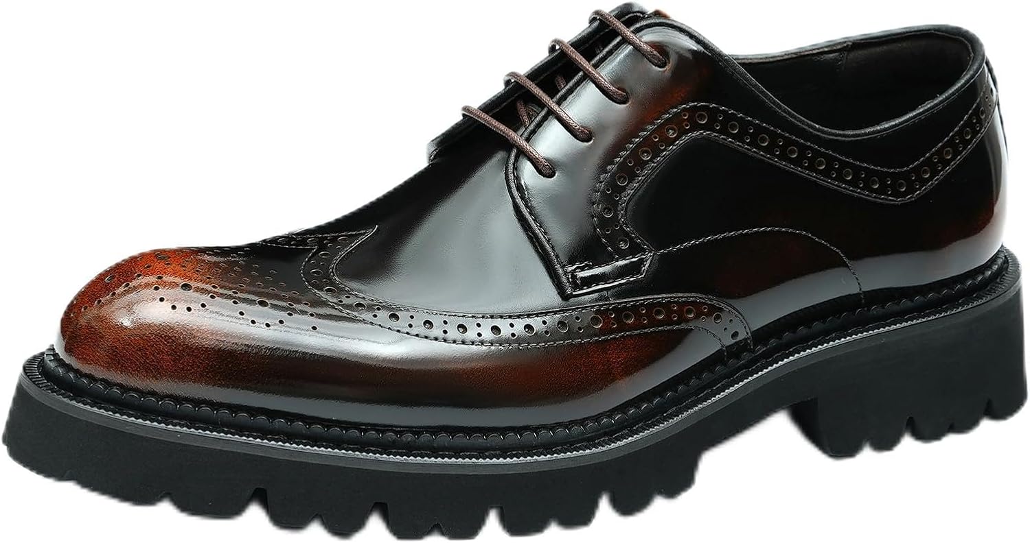 Мужские классические туфли Wingtip Brogue, деловые Derby с 4 отверстиями для шнуровки, стильные повседневные туфли для мужчин 96128 Windhana, коричневый
Мужские классические туфли Wingtip Brogue, деловые Derby с 4 отверстиями для шнуровки, стильные повседневные туфли для мужчин 96128 Windhana, коричневый