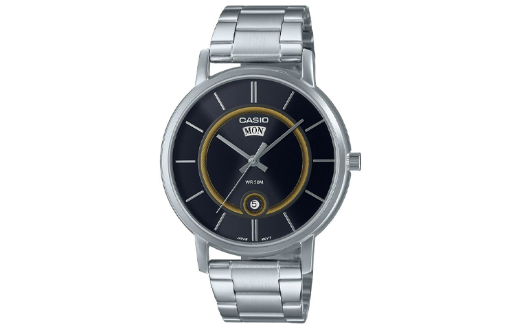 CASIO Часы Men Standard Series Black Watch MTP-B120D-1A, Black Dial
CASIO Часы Men Standard Series Black Watch MTP-B120D-1A, Black Dial