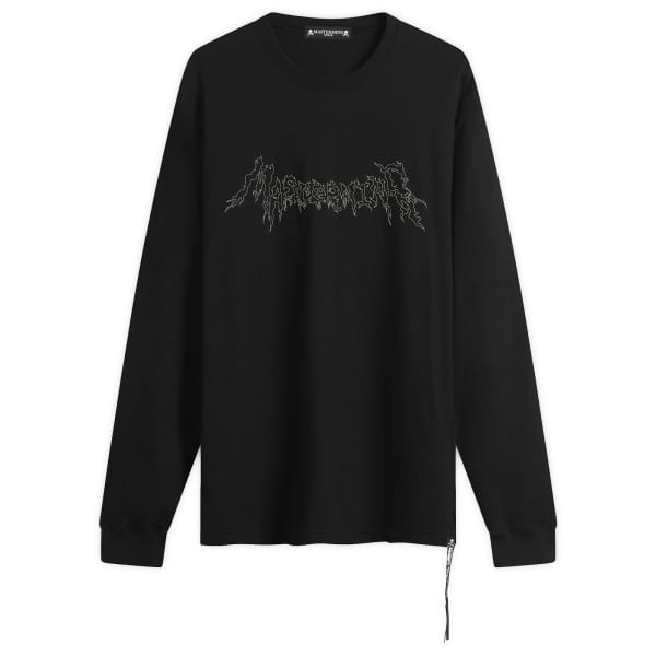 Футболка с короткими рукавами и длинными рукавами, расшитая бисером Mastermind World, черный
Футболка с короткими рукавами и длинными рукавами, расшитая бисером Mastermind World, черный