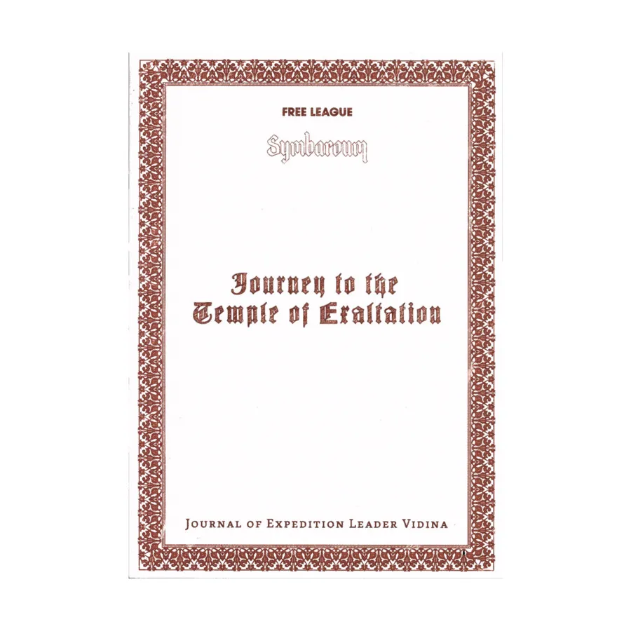 Journey to the Temple of Exaltation, Symbaroum (Modiphius Entertainment), мягкая обложка
Journey to the Temple of Exaltation, Symbaroum (Modiphius Entertainment), мягкая обложка