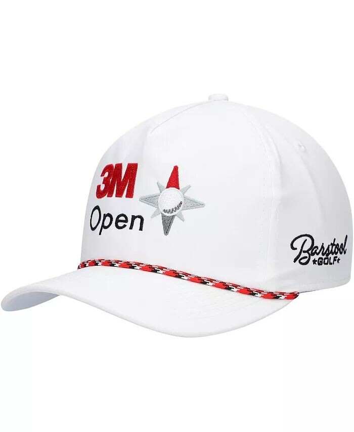 Мужская белая кепка 3M с открытой веревкой Snapback Barstool Golf
Мужская белая кепка 3M с открытой веревкой Snapback Barstool Golf
