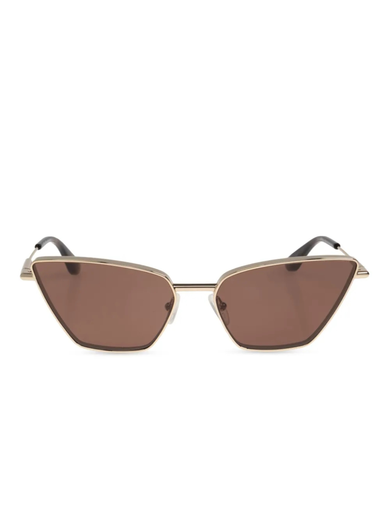 Солнцезащитные очки T-Bar Alexander McQueen Eyewear, золотой 
Солнцезащитные очки T-Bar Alexander McQueen Eyewear, золотой