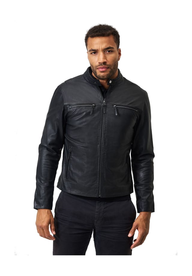 Кожаная куртка дорожная с нагрудными карманами Ricano, черный
Кожаная куртка дорожная с нагрудными карманами Ricano, черный