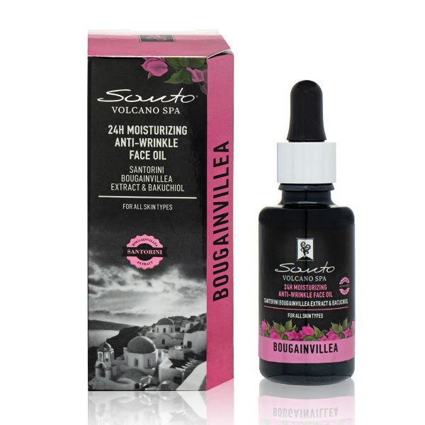 Увлажняющее масло против морщин для лица, шеи и декольте, 30 мл Santo Volcano Spa Bougainvillea
Увлажняющее масло против морщин для лица, шеи и декольте, 30 мл Santo Volcano Spa Bougainvillea