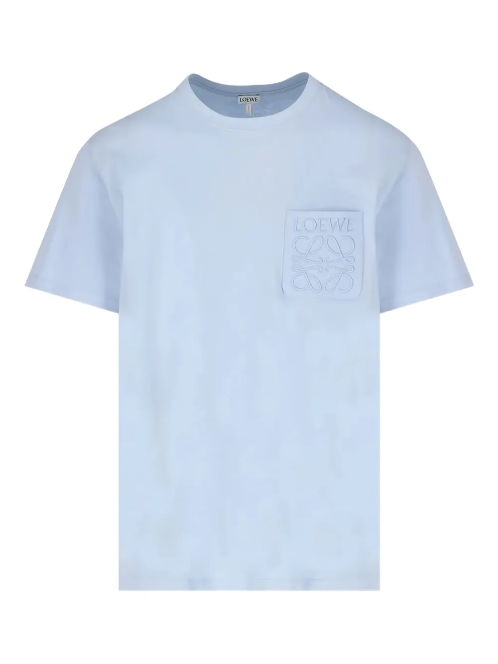 Футболка с вышитой анаграммой LOEWE, синий
Футболка с вышитой анаграммой LOEWE, синий