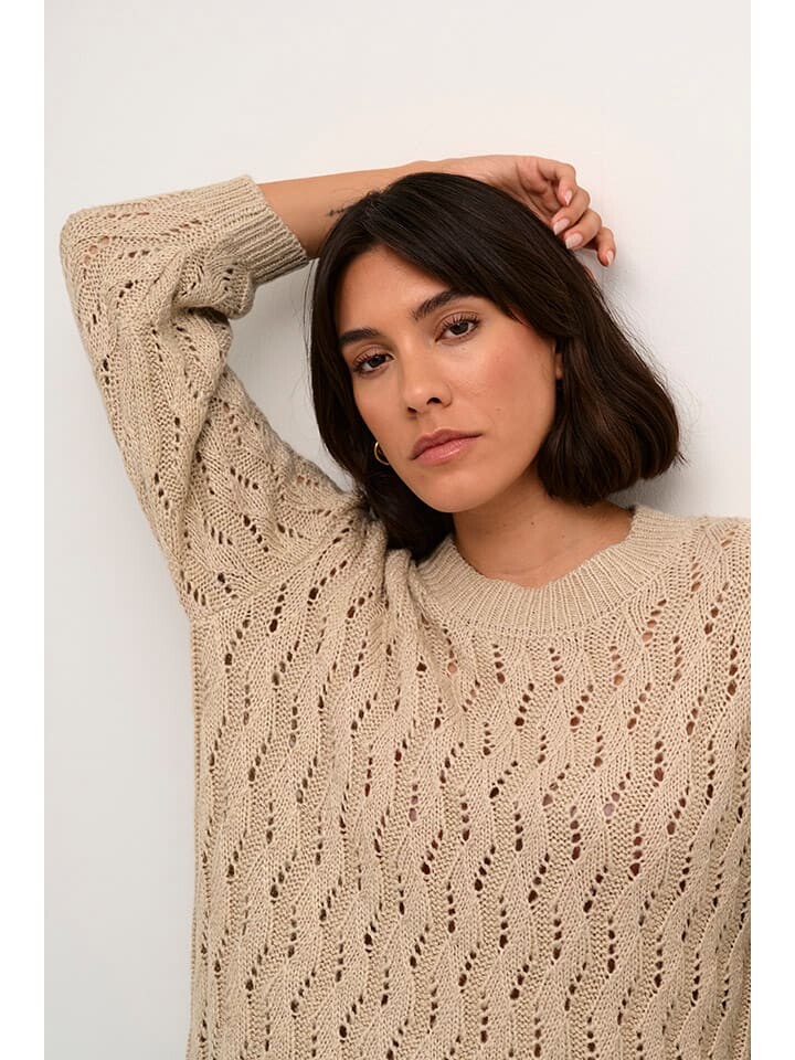 Пуловер Kaffe, бежевый
Пуловер Kaffe, бежевый