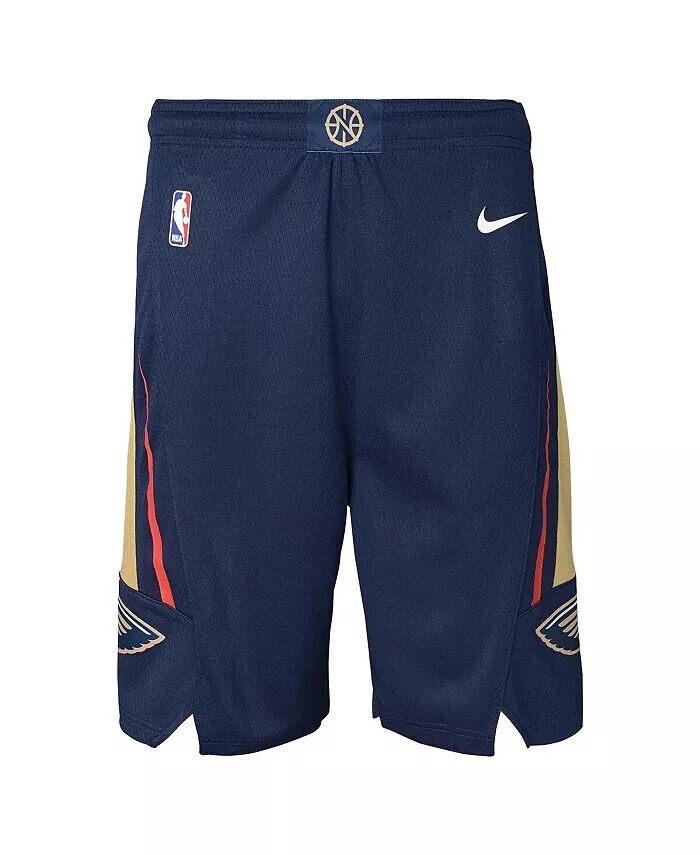 Шорты для выступлений Swingman для больших мальчиков и девочек Navy New Orleans Pelicans – Icon Edition Nike
Шорты для выступлений Swingman для больших мальчиков и девочек Navy New Orleans Pelicans – Icon Edition Nike