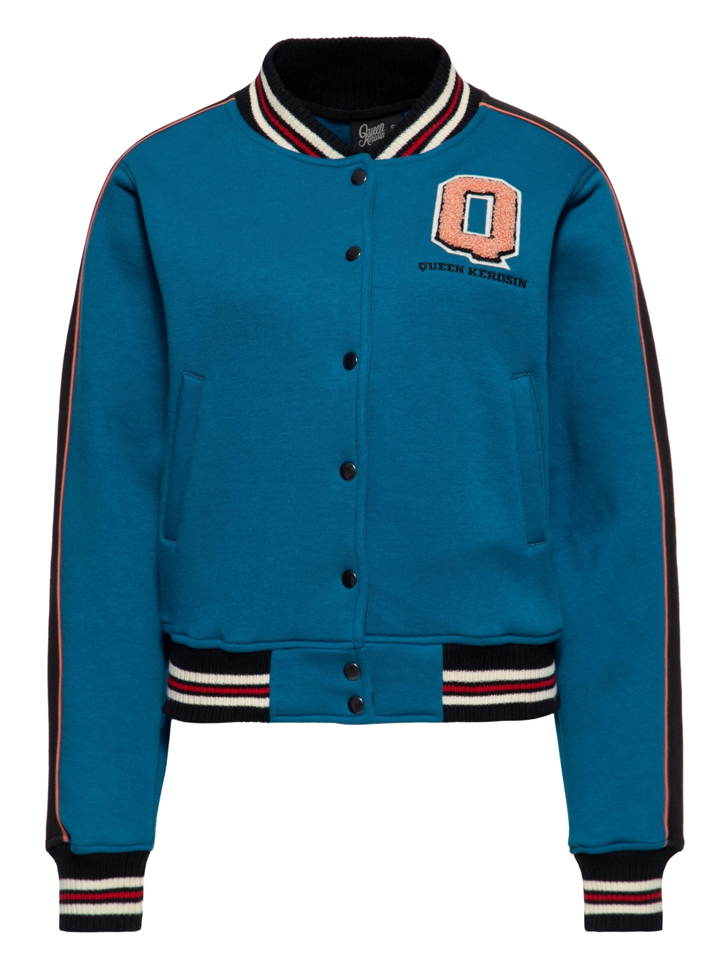 Queen Kerosin Куртка межсезонная 'Hottie On The Run' в цвете Petrol
Queen Kerosin Куртка межсезонная 'Hottie On The Run' в цвете Petrol