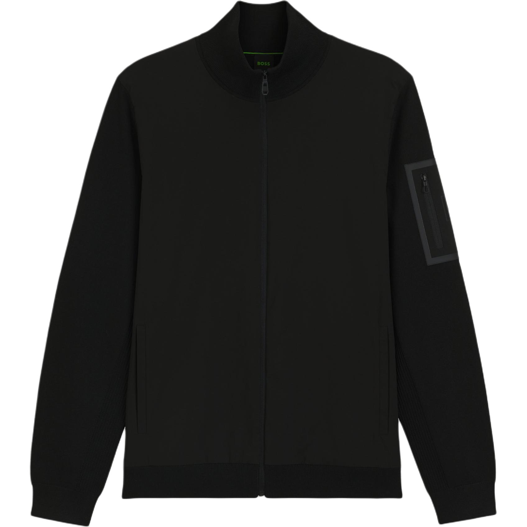 Толстовка с застежкой-молнией Hugo Boss, черный
Толстовка с застежкой-молнией Hugo Boss, черный