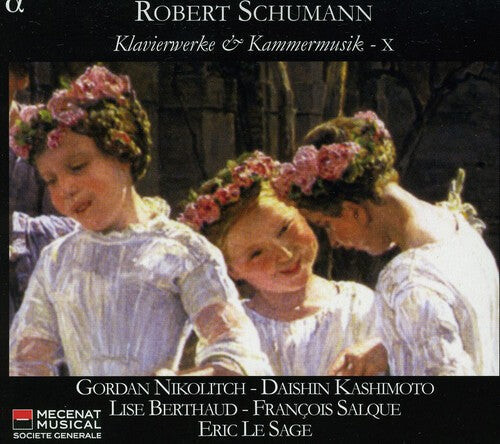 CD диск Schumann / Le Sage / Salque / Berthaud: Piano & Chamber Music 10
CD диск Schumann / Le Sage / Salque / Berthaud: Piano & Chamber Music 10