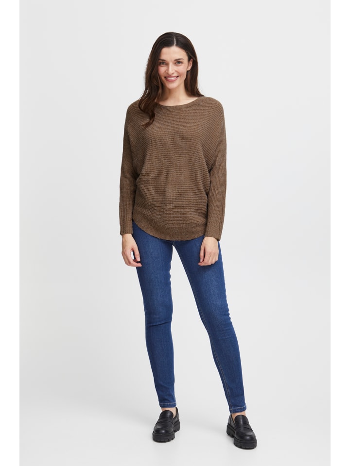 Fransa Свитер FRERETTA с длинными рукавами, свободного кроя, цвет Coca Mocha Melange
Fransa Свитер FRERETTA с длинными рукавами, свободного кроя, цвет Coca Mocha Melange