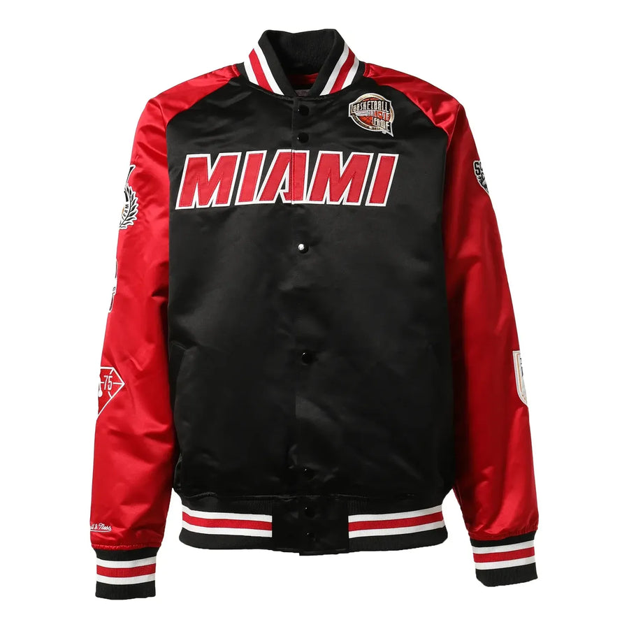 Куртка Mitchell & Ness x Nba Miami Heat Hof Satin Jacket 'Dwyane Wade 3', черный
Куртка Mitchell & Ness x Nba Miami Heat Hof Satin Jacket 'Dwyane Wade 3', черный