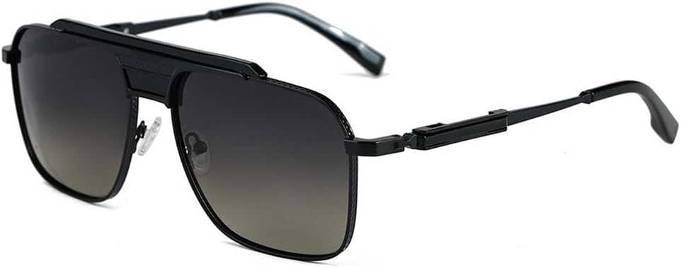 Стильные мужские солнцезащитные очки в квадратной металлической оправе с поляризацией, для путешествий на открытом воздухе, уличного стиля, вождения, с защитой от УФ-излучения PRSTNN, Matte Black Gradient Gray-green
Стильные мужские солнцезащитные очки в квадратной металлической оправе с поляризацией, для путешествий на открытом воздухе, уличного стиля, вождения, с защитой от УФ-излучения PRSTNN, Matte Black Gradient Gray-green