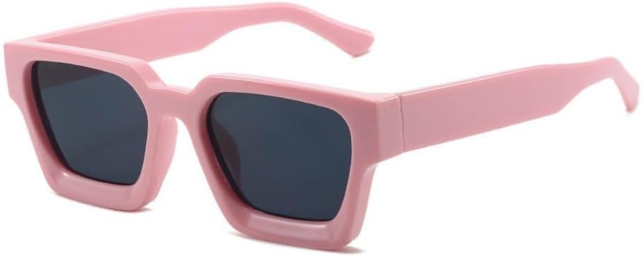 Популярные женские прямоугольные солнцезащитные очки в стиле ретро, мужские тонированные очки в стиле ретро, флуоресцентные однотонные очки конфетного цвета GHVWYX, Pink Grey
Популярные женские прямоугольные солнцезащитные очки в стиле ретро, мужские тонированные очки в стиле ретро, флуоресцентные однотонные очки конфетного цвета GHVWYX, Pink Grey