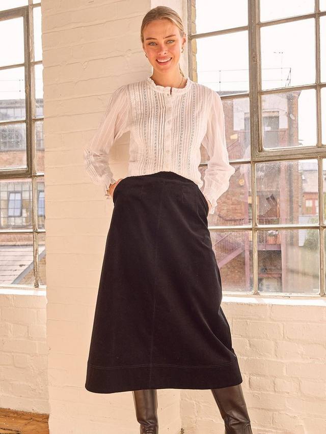 Кара A-Line юбка из вельвета Aspiga, Black
Кара A-Line юбка из вельвета Aspiga, Black