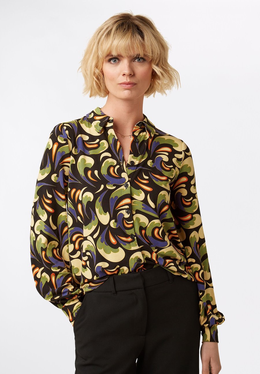 Блуза King Louie Button-down blouse, Black
Блуза King Louie Button-down blouse, Black