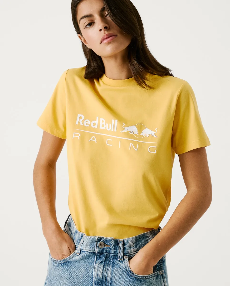 Женская футболка с коротким рукавом и логотипом Pepe Jeans, жёлтый
Женская футболка с коротким рукавом и логотипом Pepe Jeans, жёлтый