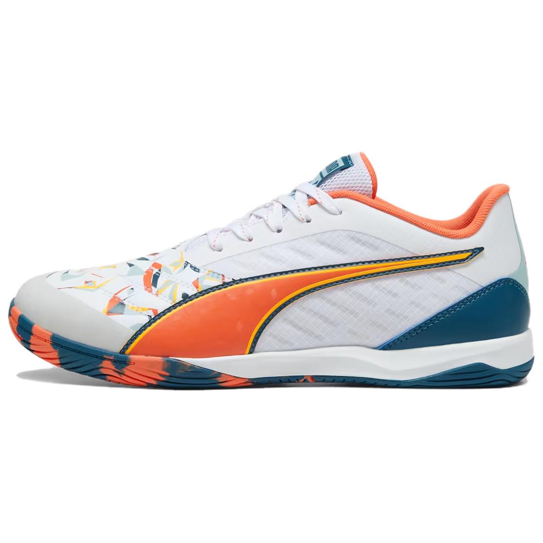 PUMA Кроссовки IBERO IV Soccer Shoes Men's White Orange Green
PUMA Кроссовки IBERO IV Soccer Shoes Men's White Orange Green