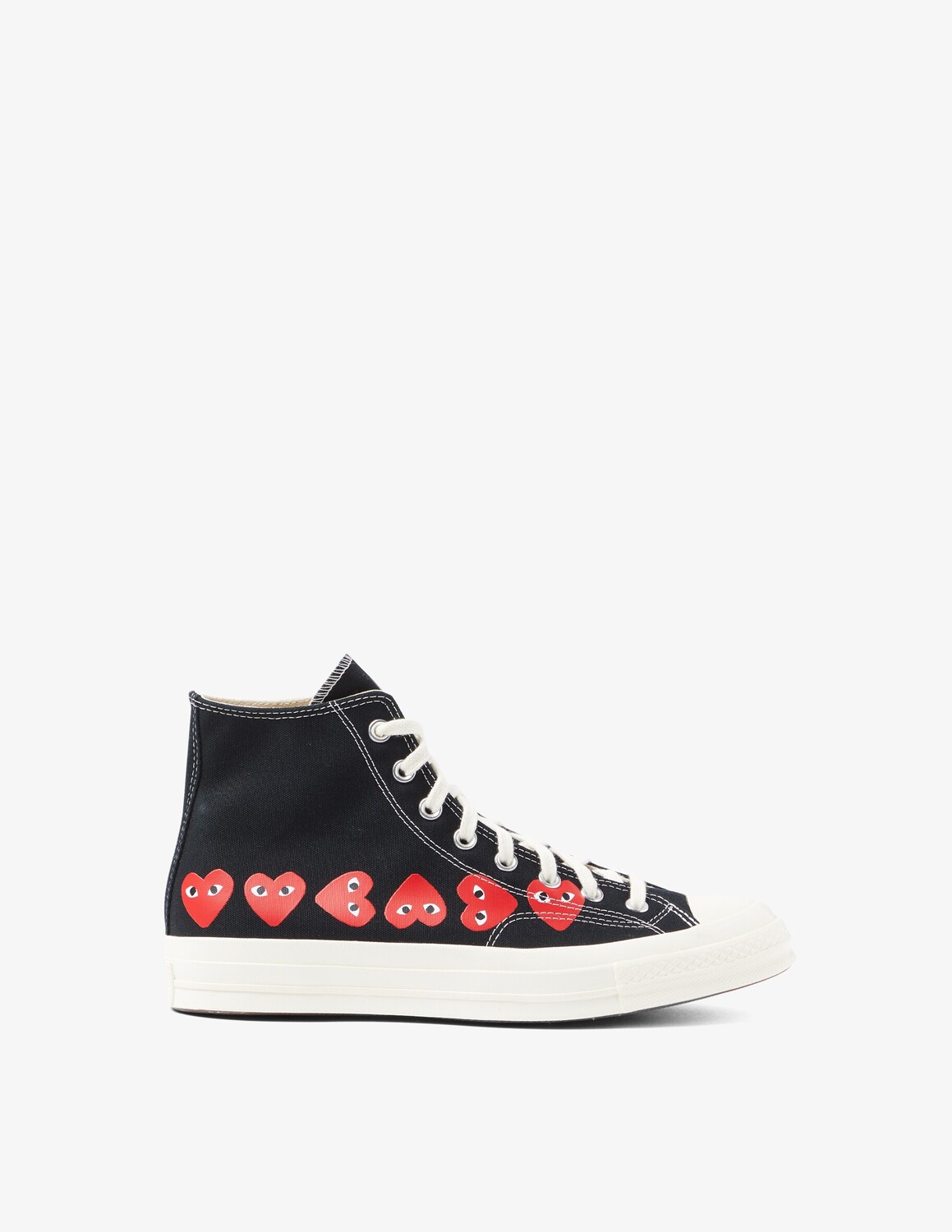 Высокие кроссовки Multi Heart ct70 Comme des Garçons Play, черный
Высокие кроссовки Multi Heart ct70 Comme des Garçons Play, черный