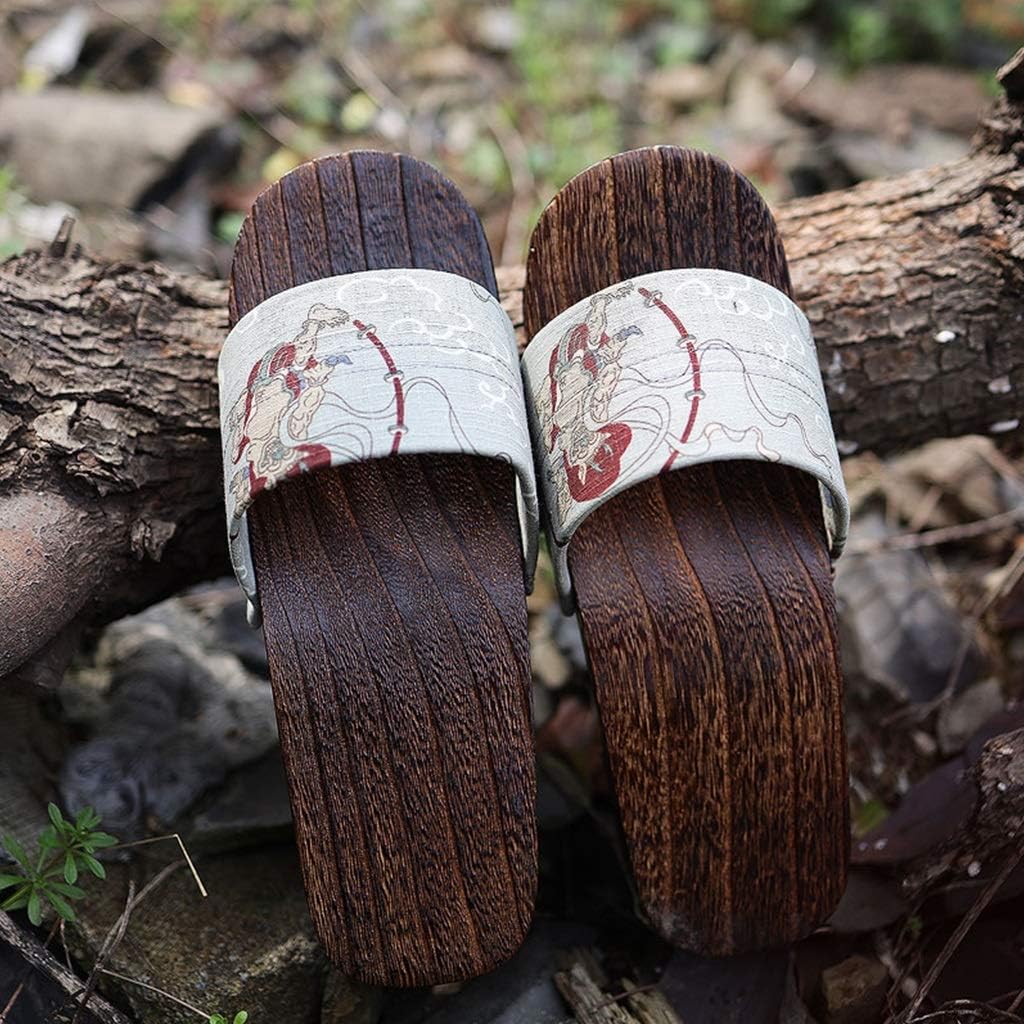 Мужские тапочки YXCKG, шлепанцы, сандалии, традиционные японские сандалии гета, деревянные сабо, пляжные тапочки-шлепанцы с деревянной подошвой (цвет: B, размер: S), Small H
Мужские тапочки YXCKG, шлепанцы, сандалии, традиционные японские сандалии гета, деревянные сабо, пляжные тапочки-шлепанцы с деревянной подошвой (цвет: B, размер: S), Small H