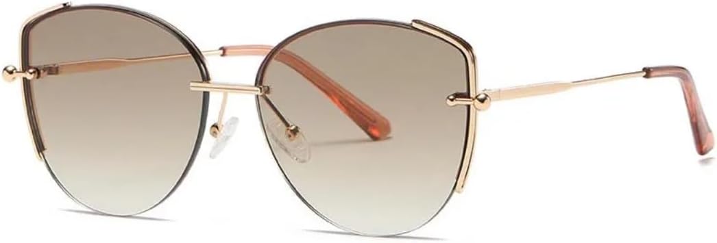 Женские солнцезащитные очки «кошачий глаз», солнцезащитные очки для активного отдыха на пляже, очки с защитой от УФ-излучения и солнцезащитным козырьком SZVVBKK, Light Tea Color
Женские солнцезащитные очки «кошачий глаз», солнцезащитные очки для активного отдыха на пляже, очки с защитой от УФ-излучения и солнцезащитным козырьком SZVVBKK, Light Tea Color