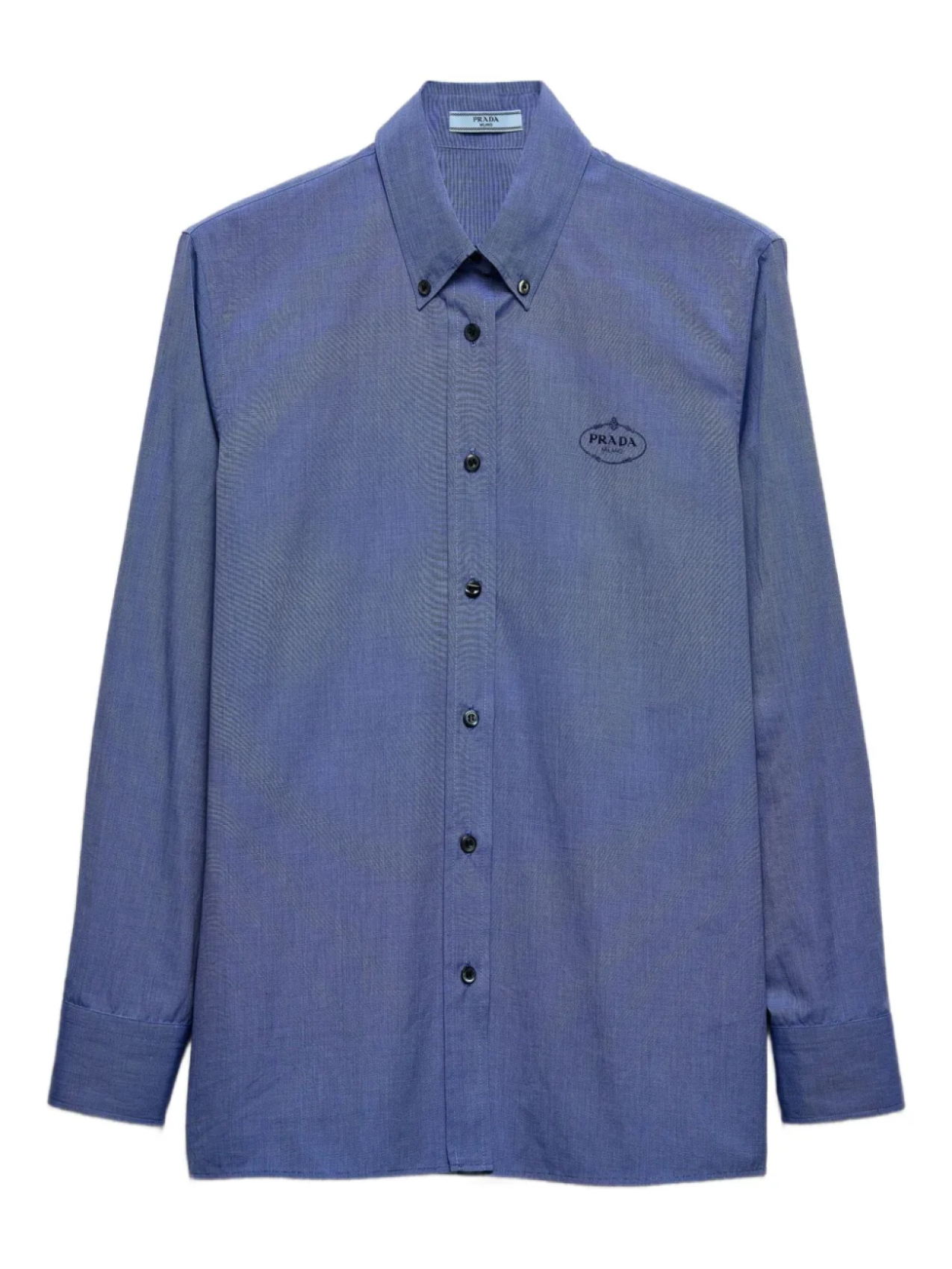 Поплиновая рубашка Prada, синий
Поплиновая рубашка Prada, синий